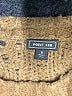 Point Sur Chevron-herringbone Brown Turtleneck Sweater Size S - photo 7