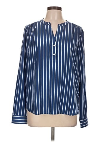 J.Crew Factory Store Long Sleeve Henley (view 1)