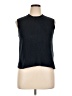 Jigsaw Black Sleeveless Top Size XL - photo 1