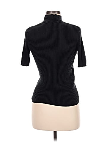 Apostrophe Silk Pullover Sweater (view 2)