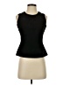Esprit 100% Leather Black Sleeveless Top Size 3 - 4 - photo 1