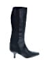 Liz Claiborne Solid Black Boots Size 8 1/2 - photo 1