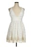 Lovers + Friends 100% Polyester Ivory Cocktail Dress Size XL - photo 1