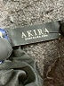 Akira 100% Polyester Print Blue Romper Size S - photo 4