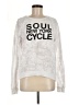 SoulCycle Print Silver Sweatshirt Size M - photo 1