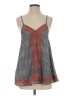 THML 100% Polyester Gray Sleeveless Blouse Size S - photo 1