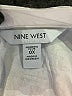 Nine West 100% Polyester Ivory Short Sleeve Blouse Size 0X - photo 7