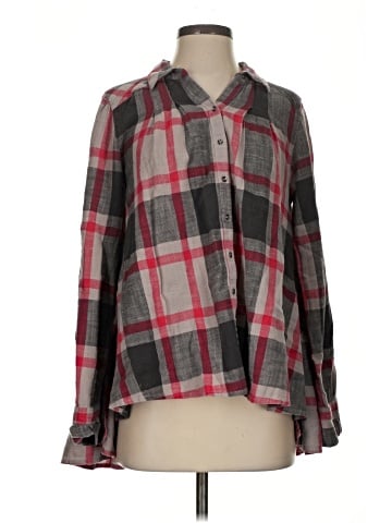 Free People Long Sleeve Button-Down Shirt (view 1)