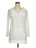 Ann Taylor LOFT Ivory 3/4 Sleeve Top Size XL - photo 1