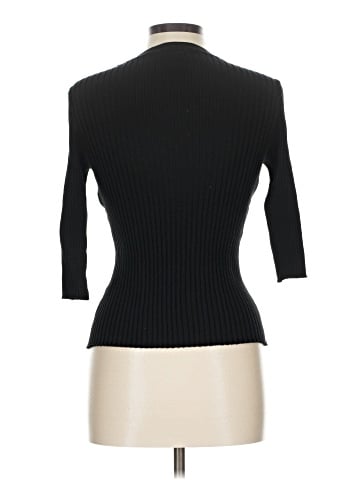 August Silk Pullover Sweater (view 2)