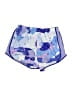 Nike 100% Polyester Print Purple Athletic Shorts Size L - photo 2