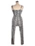 Guess Paisley Silver Jumpsuit Size XL - photo 2