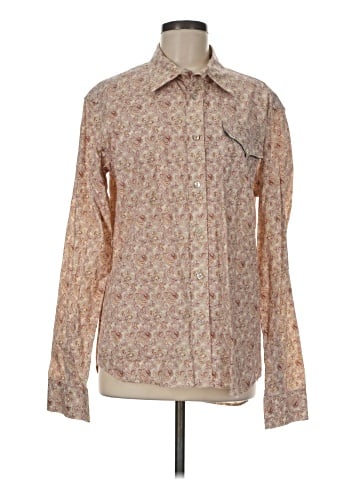 Edun Long Sleeve Button-Down Shirt (view 1)