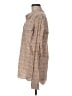 Edun 100% Cotton Paisley Tan Long Sleeve Button-Down Shirt Size M - photo 5
