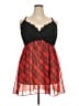 Cacique Argyle Red Cocktail Dress Size 26 - 28 - photo 1