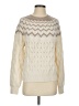 Splendid Chevron-herringbone Ivory Pullover Sweater Size S - photo 1