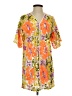 Buddy 100% Polyester Orange Casual Dress Size XS - photo 1