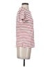 Amour Vert Stripes Red Short Sleeve T-Shirt Size XS - photo 4