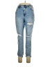 a.n.a. A New Approach Hearts Blue Jeans Size 14 - photo 1