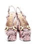 Gucci Animal Print Pink Python Print Platform Slingback Pumps Size EU (IT) 38 1/2 / US 8 1/2 - photo 2
