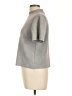 Zara Gray Short Sleeve Top Size L - photo 5