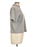 Zara Gray Short Sleeve Top Size L - photo 4