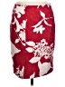 Talbots Print Red Casual Skirt Size 10 Petite - photo 2