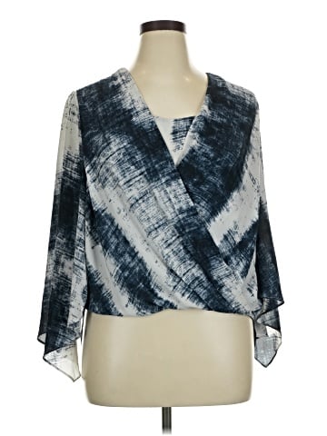 Karen Kane 3/4 Sleeve Blouse (view 1)
