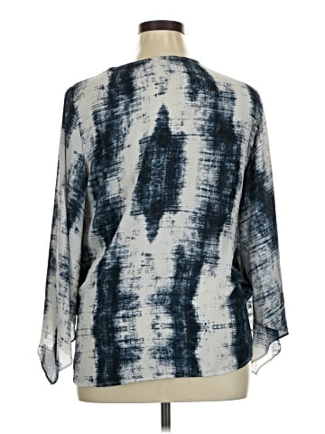 Karen Kane 3/4 Sleeve Blouse (view 2)