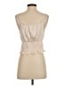Le Lis Tan Sleeveless Blouse Size S - photo 2