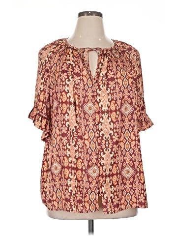 Belldini Short Sleeve Blouse (view 1)