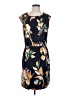 The Limited Print Blue Casual Dress Size S - photo 1