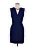 BCBGMAXAZRIA Solid Blue Cocktail Dress Size 8 - photo 1
