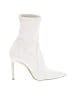 Stuart Weitzman White Ankle Boots Size 4 1/2 - photo 1