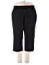 Cj Banks Solid Black Active Pants Size 22 - photo 1