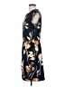 The Limited Print Blue Casual Dress Size S - photo 5
