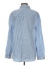 Sam Edelman 100% Cotton Stripes Blue Long Sleeve Button-Down Shirt Size M - photo 2