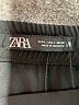 Zara Solid Black Casual Pants Size L - photo 7