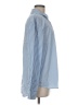 Sam Edelman 100% Cotton Stripes Blue Long Sleeve Button-Down Shirt Size M - photo 4