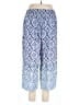 JM Collection Print Blue Casual Pants Size XL - photo 2