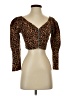 Zara Brown 3/4 Sleeve Top Size S - photo 1