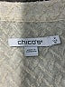 Chico's 100% Polyester Metallic Ivory Long Sleeve Blouse Size Lg (2) - photo 7