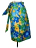 J.Crew Tropical Blue Casual Skirt Size 2 - photo 1