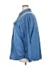 Torrid 100% Cotton Blue Long Sleeve Button-Down Shirt Size 3X Plus (3) - photo 5