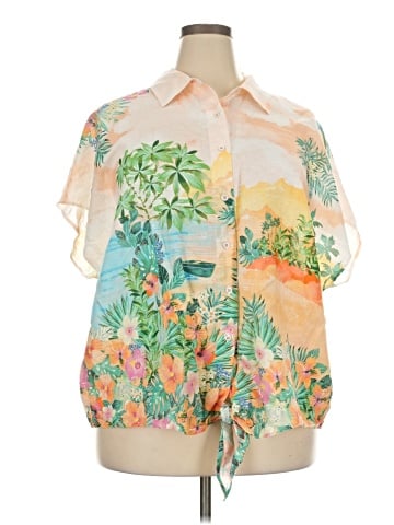 Talbots Short Sleeve Blouse (view 1)