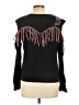 Double D Ranch 100% Cotton Black Long Sleeve Blouse Size L - photo 2