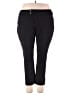 Cj Banks Solid Black Active Pants Size 22 - photo 1