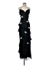 LoveShackFancy 100% Silk Black Cocktail Dress Size 0 - photo 1