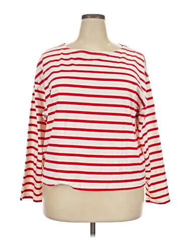 J.Crew Factory Store 3/4 Sleeve T-Shirt (view 1)