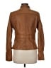 MICHAEL Michael Kors 100% Leather Brown Leather Jacket Size M - photo 2